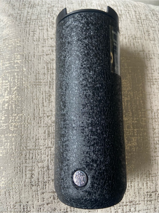 Starbucks Other - Starbucks RARE Ltd Edition Black Ice Crystal Stainless Steel Tumbler 12 FL OZ.